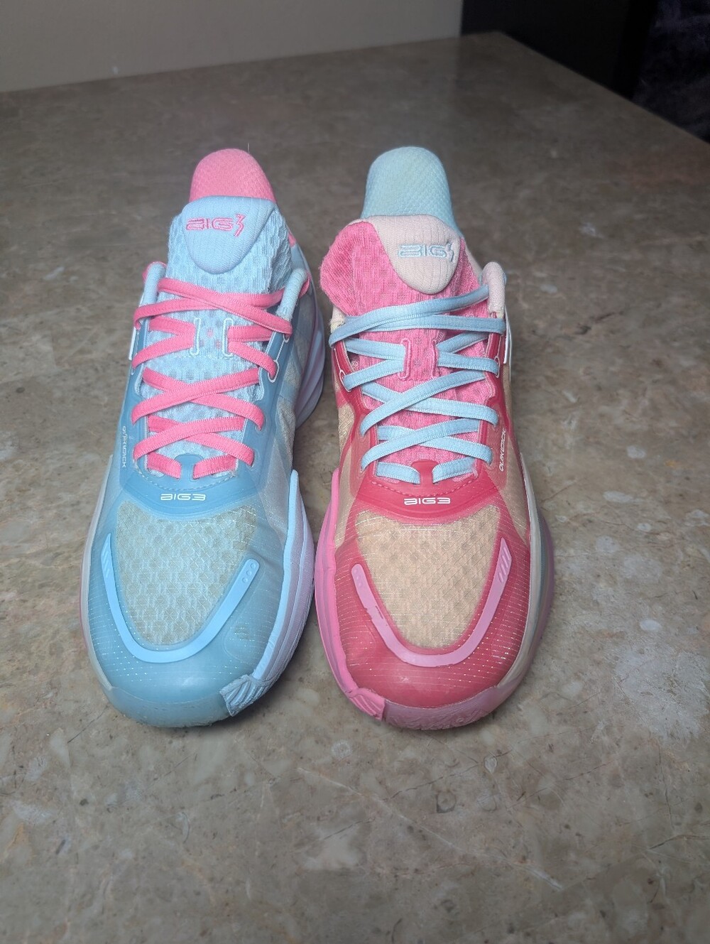 361 Degrees BIG3 4.0 Quick Reverse Inverted Basketball Shoes Men's Size 7 No Box - Picture 4 of 12